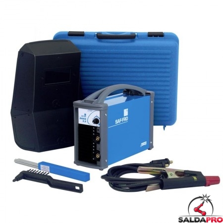 Saldatrice ad inverter Saxo 3.2 Saf-Fro MMA e Lift Tig con accessori e valigetta