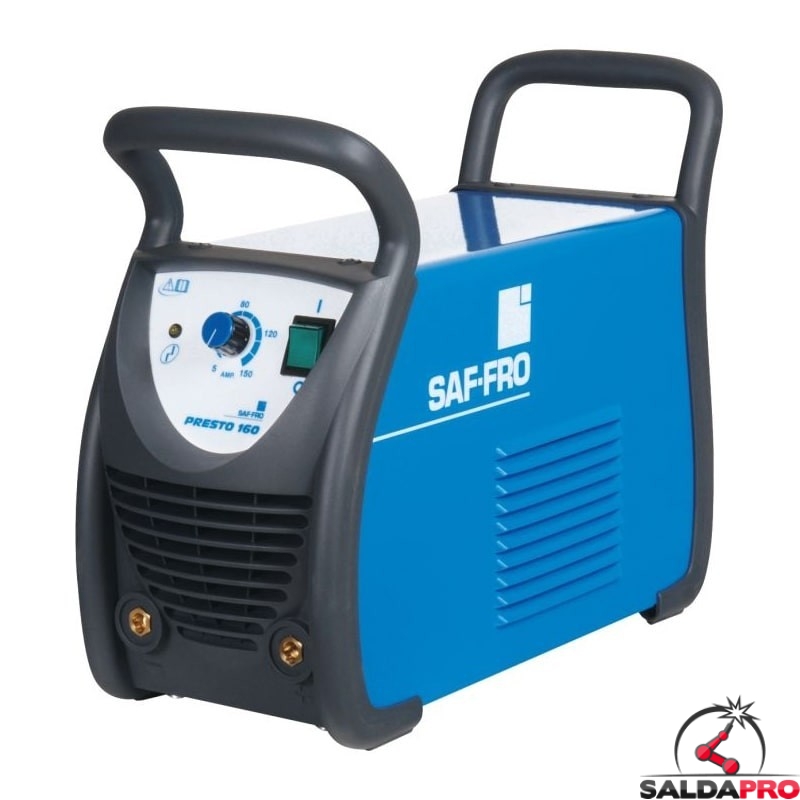 Saldatrice ad inverter Presto 160 Saf-Fro MMA e Lift Tig