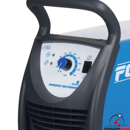 pannello di controllo saldatrice inverter PResto 165 Force Saf-Fro