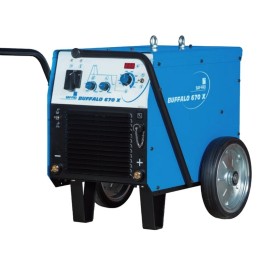 Saldatrice a tiristori Buffalo 670X Saf-Fro per saldatura MMA TIG Lift e scriccatura