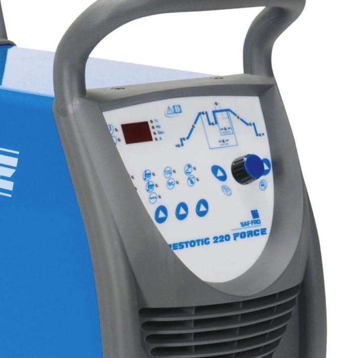 Pannello di controllo frontale saldatrice Prestotig 220 Force Saf-Fro