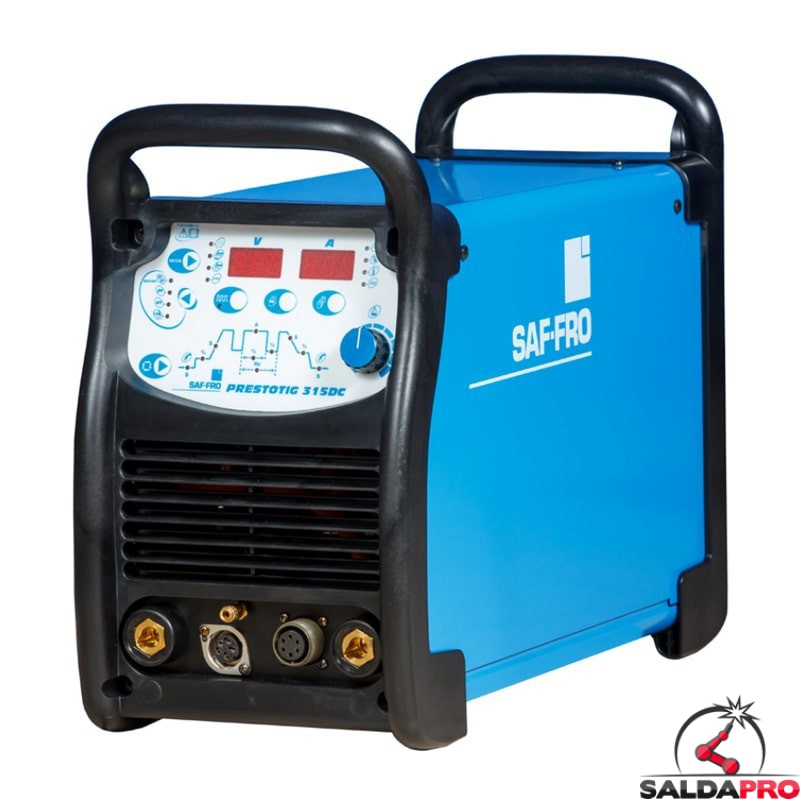 Saldatrice a inverter Prestotig 315 DC Saf-Fro per saldatura TIG DC TIG pulsato e MMA