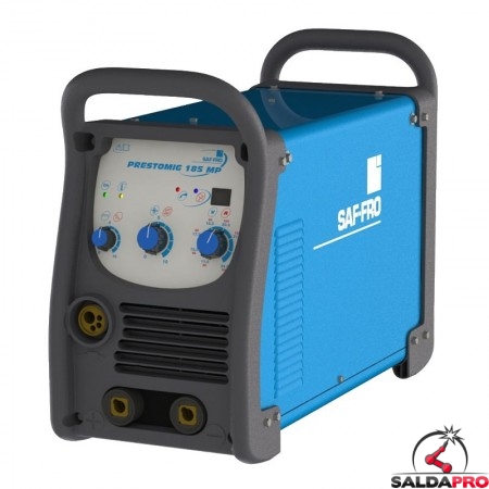 Saldatrice inverter Prestomig 185MP Saf-Fro 200A per saldatura MIG/MAG e filo animato