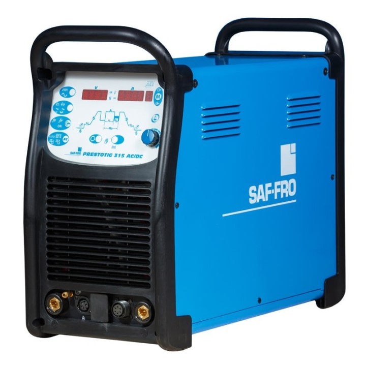 Saldatrice a inverter Prestotig 315 AC/DC Saf-Fro per saldatura TIG AC - TIG DC - TIG pulsato e MMA