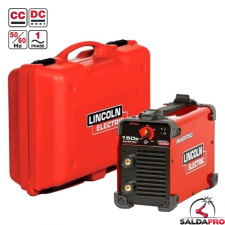 saldatrice inverter Invertec 150S con valigetta lincoln electric