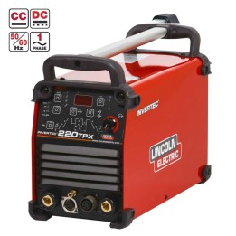 Saldatrice Invertec 220TPX Lincoln electric per saldatura TIG Pulsato MMA K12057-1