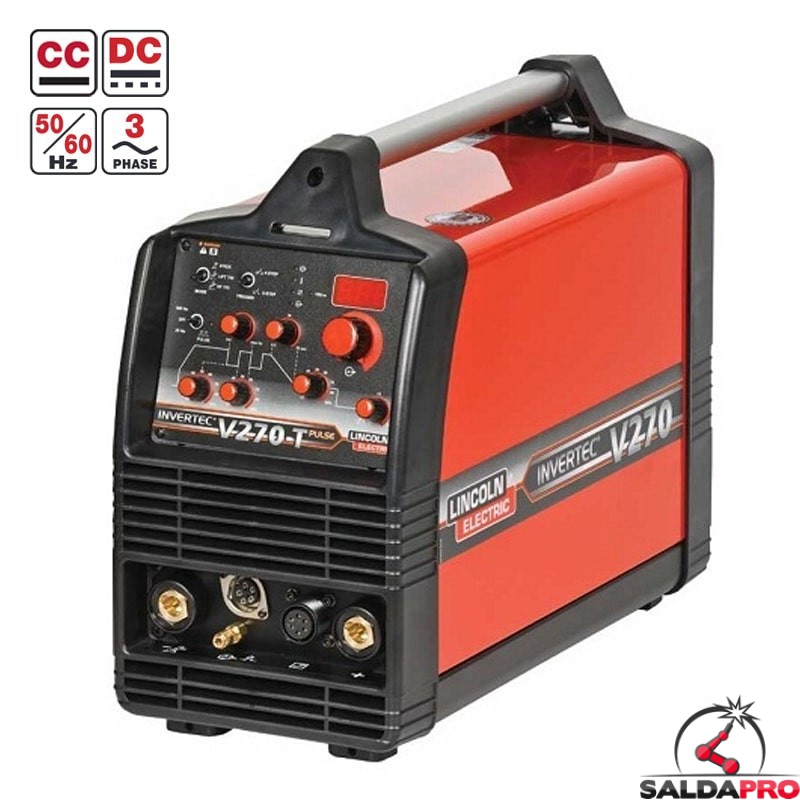 Saldatrice Invertec V270-TP Lincoln Electric per saldatura TIG - TIG Pulasto - MMA Saldatrice Invertec V270-TP Lincoln Electric per saldatura TIG - TIG Pulasto - MMA