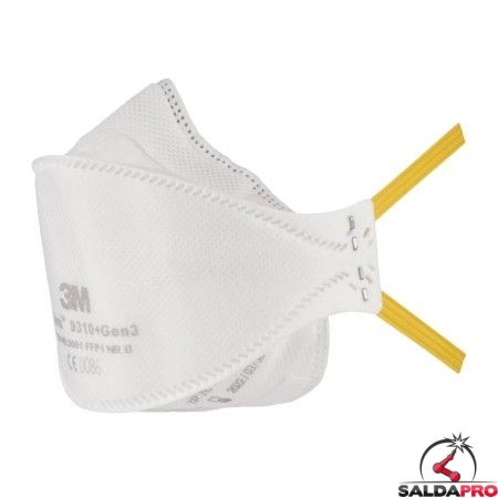 mascherina monouso per saldatura 3M Aura 9310+Gen3 FFP1 senza valvola