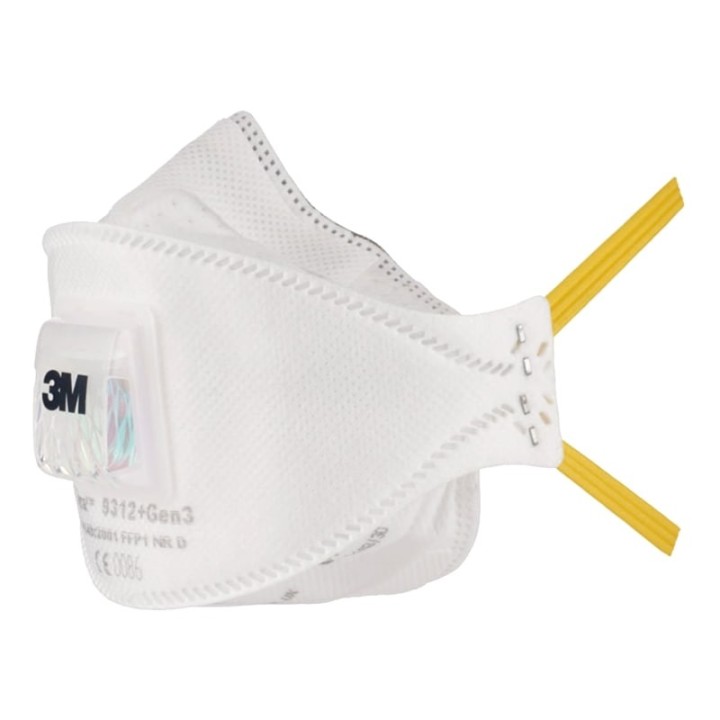mascherina monouso per saldatura 3M Aura 9312+Gen3 FFP1 con valvola