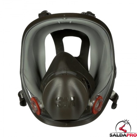 Maschera a pieno faciale 3M 6700 Taglia S per polveri vapori e gas 7100015974