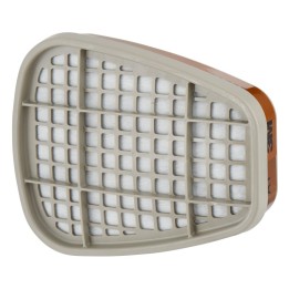 Filtri a baionetta 3M 6051 Classe A1 per polveri e vapori organici 7000034751