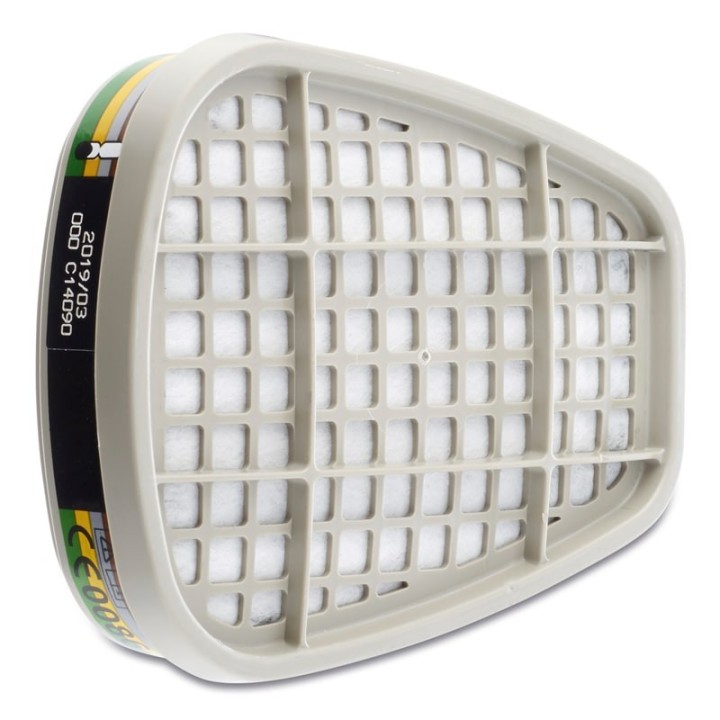 vista laterale filtro 3M 6059 Classe ABEK1