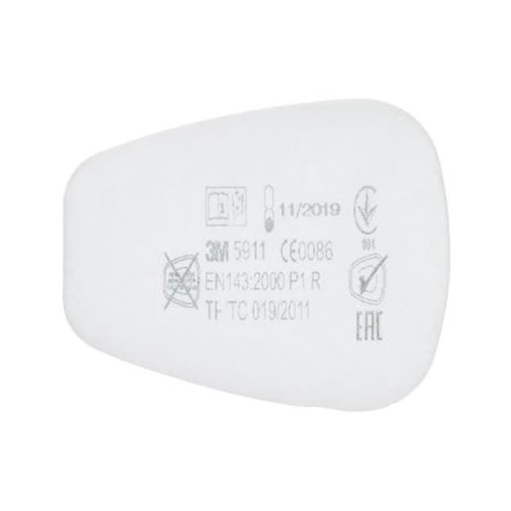 Filtro antiparticolato 3M 5911 Classe P1 per particelle solide e liquide 7000037673