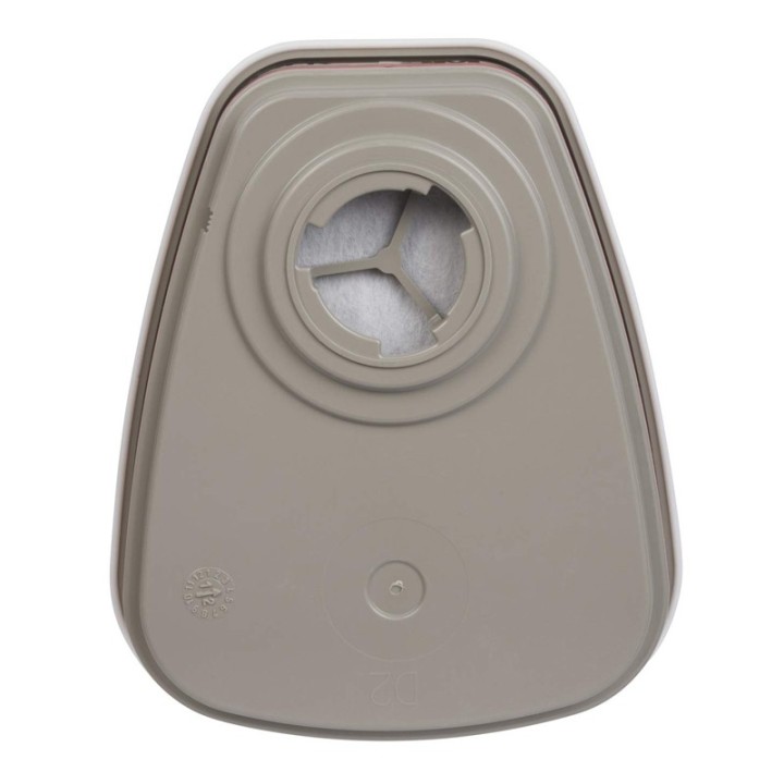 vista posteriore flitro 3M 6096 classe AE1Hg P3