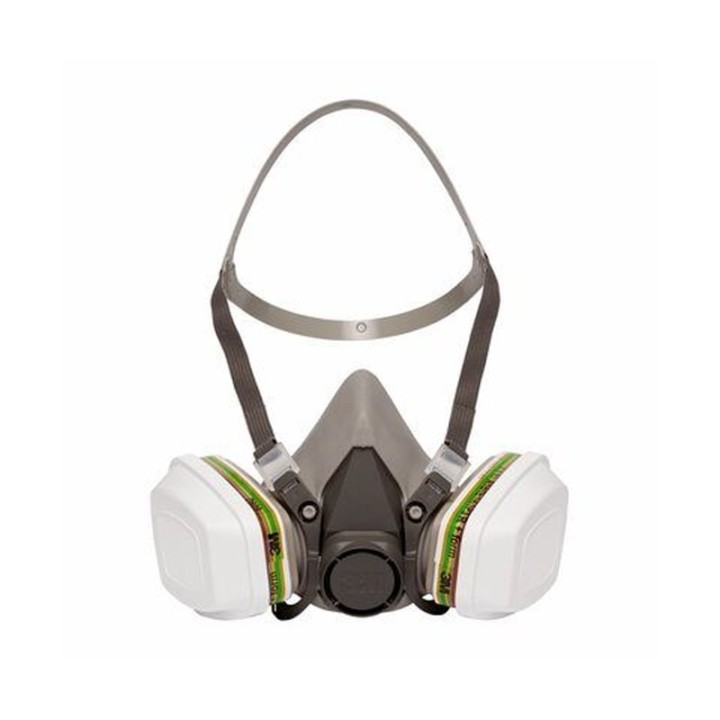 filtro a baionetta 3M 6092 Classe ABEK1 P3 con semi maschera vista frontale