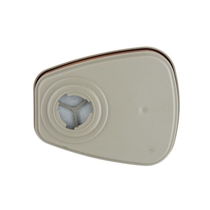 Vista posteriore filtro a baionetta 3M 6098 Classe AXP3