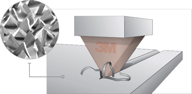 Dettaglio tecnologia Precision Shaped Grain Cubitron 3