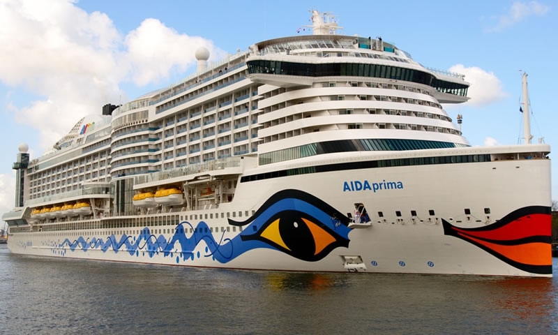 AidaPrima Cruise Ship