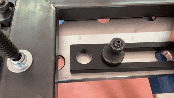 dettaglio serraggio su battuta 28mm GPPH