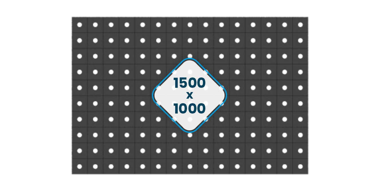 griglia tavolo saldatura GPPH Basic 1500x1000