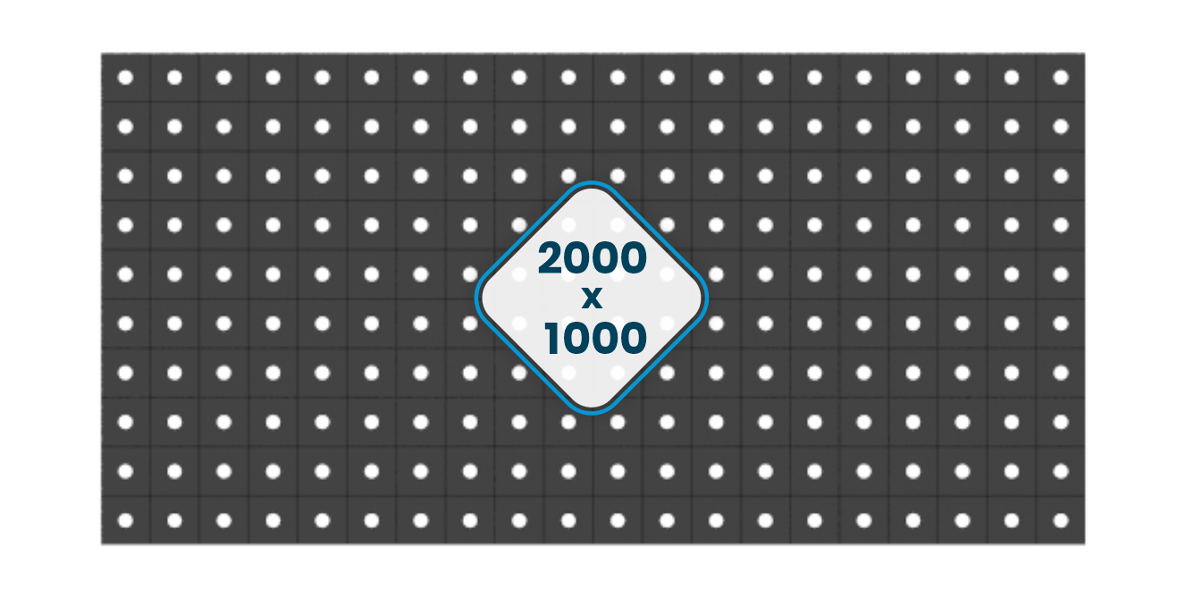 griglia tavolo saldatura GPPH Basic 2000x1000