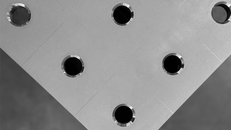 Dettaglio planarià dei stazioni di saldatura WeldStation SteelPlus INOX GPPH