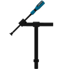 dotazione morsetto angolare tubi GPPH 28mm