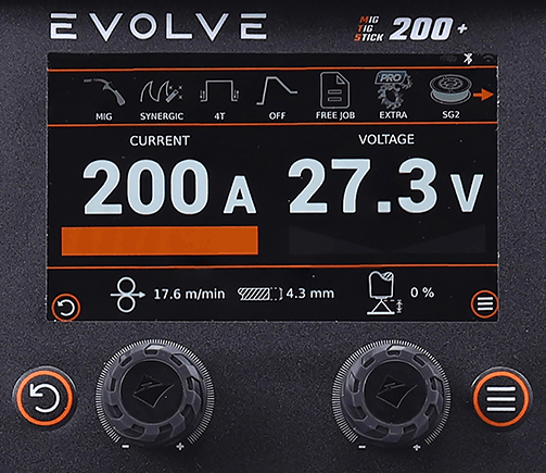 pannello di controllo saldatrice Evo20 MIG200P Jasic