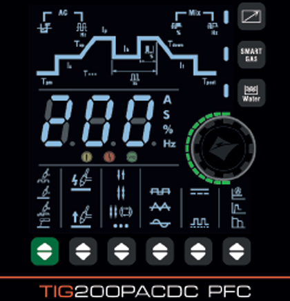 pannello di controllo saldatrice EVO20 TIG200P AC/DC PFC Jasic
