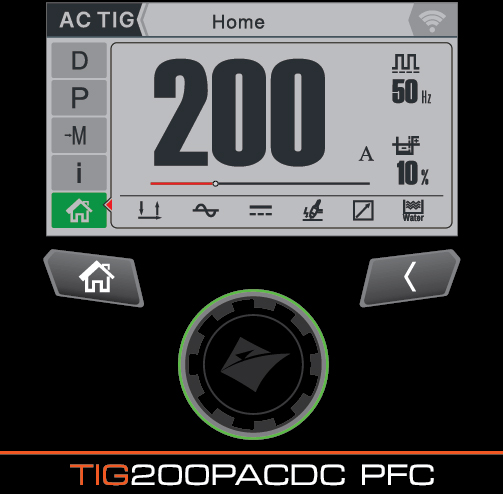 pannello di controllo saldatrice EVO20 TIG200P AC/DC PFC LCD Jasic