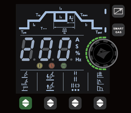 pannello di controllo saldatrice EVO20 TIG200 Jasic