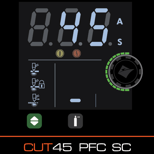 pannello di controllo tagliatrice plasma EVO20 CUT45 PFC SC Jasic