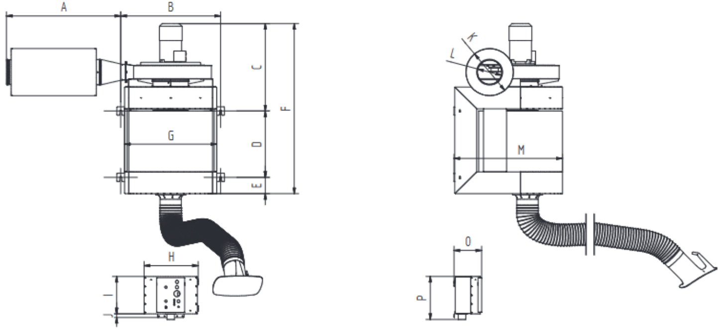 Dimensioni MaxiFil Kemper