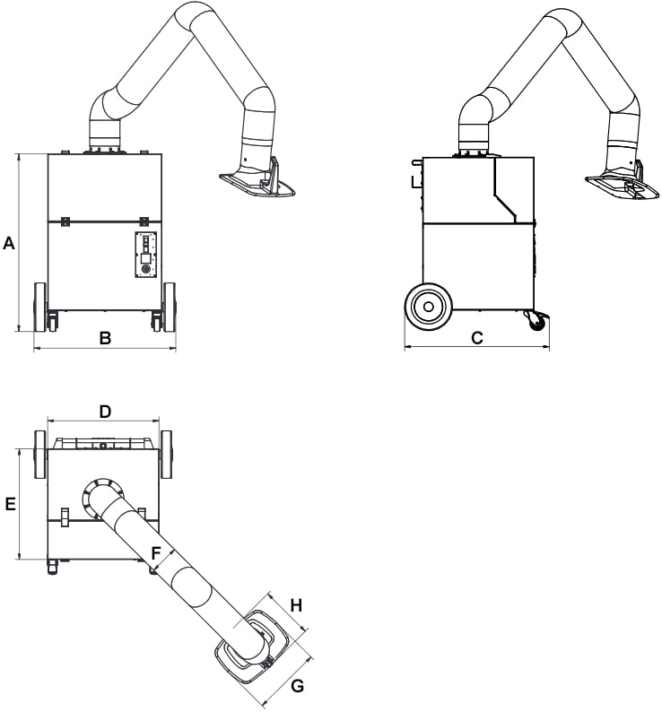 Dimensioni SmartMaster Kemper