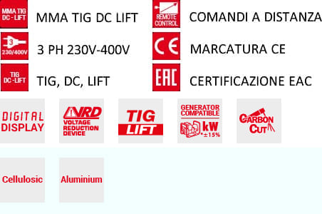 Saldatrice superior 400 ce vrd dettagli