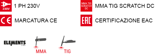 Icone saldatrice Infinity 200 Telwin