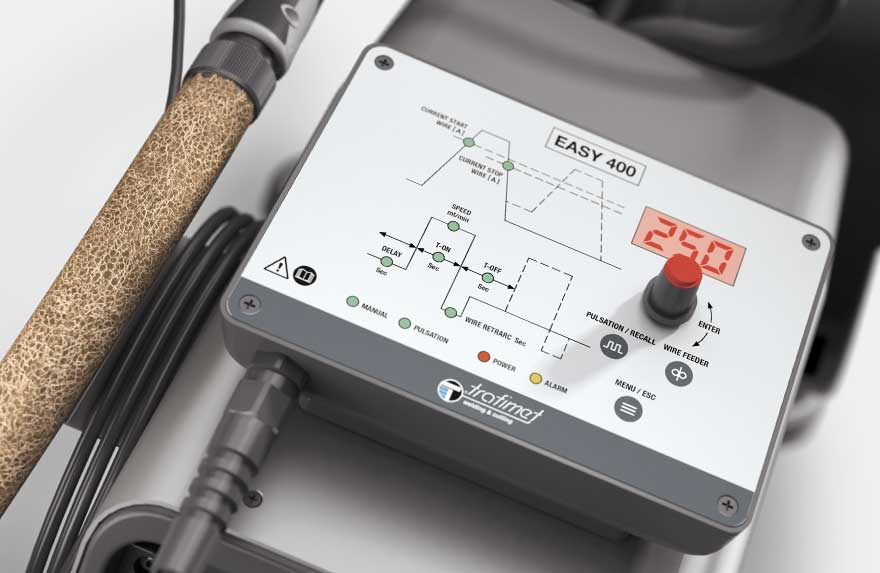 pannello di controllo trainafilo EASY 400 Classic Trafimet