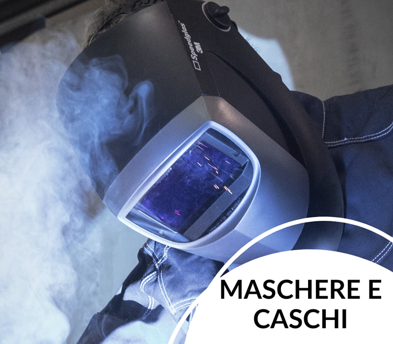 Maschere e caschi di protezione da saldatura