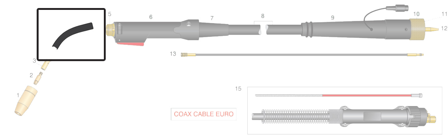 Dettaglio copertura torcia SN 202