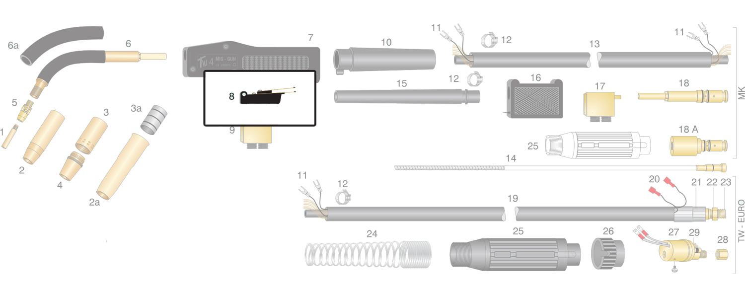 Dettaglio interruttore completo 01.94