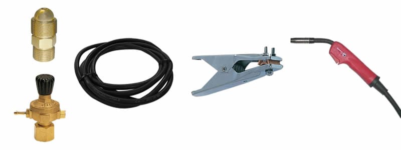 dotazione saldatrice a filo telmig 251/2 turbo 230v