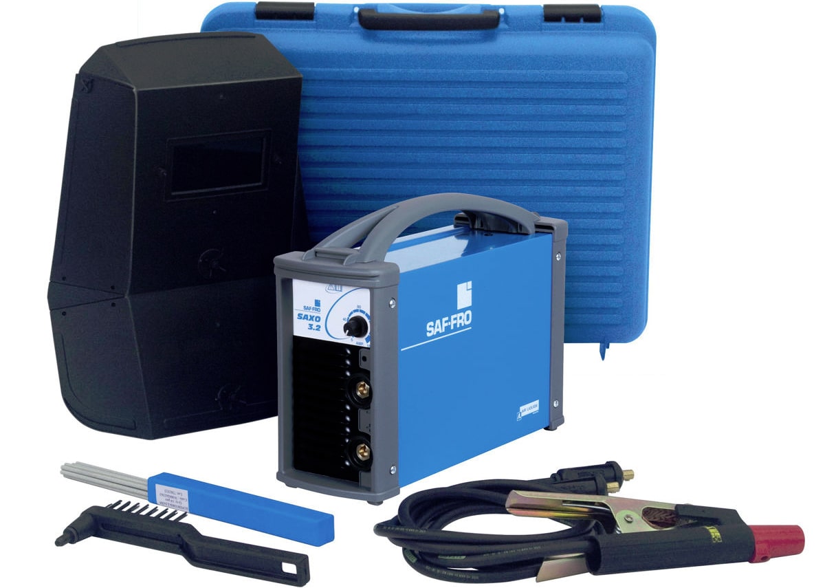 Saldatrice portatile inverter monofase ventilata in valigia 160a