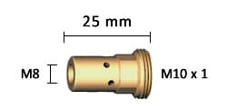 Dettaglio misure Ugello ABIMIG ® 452 W D