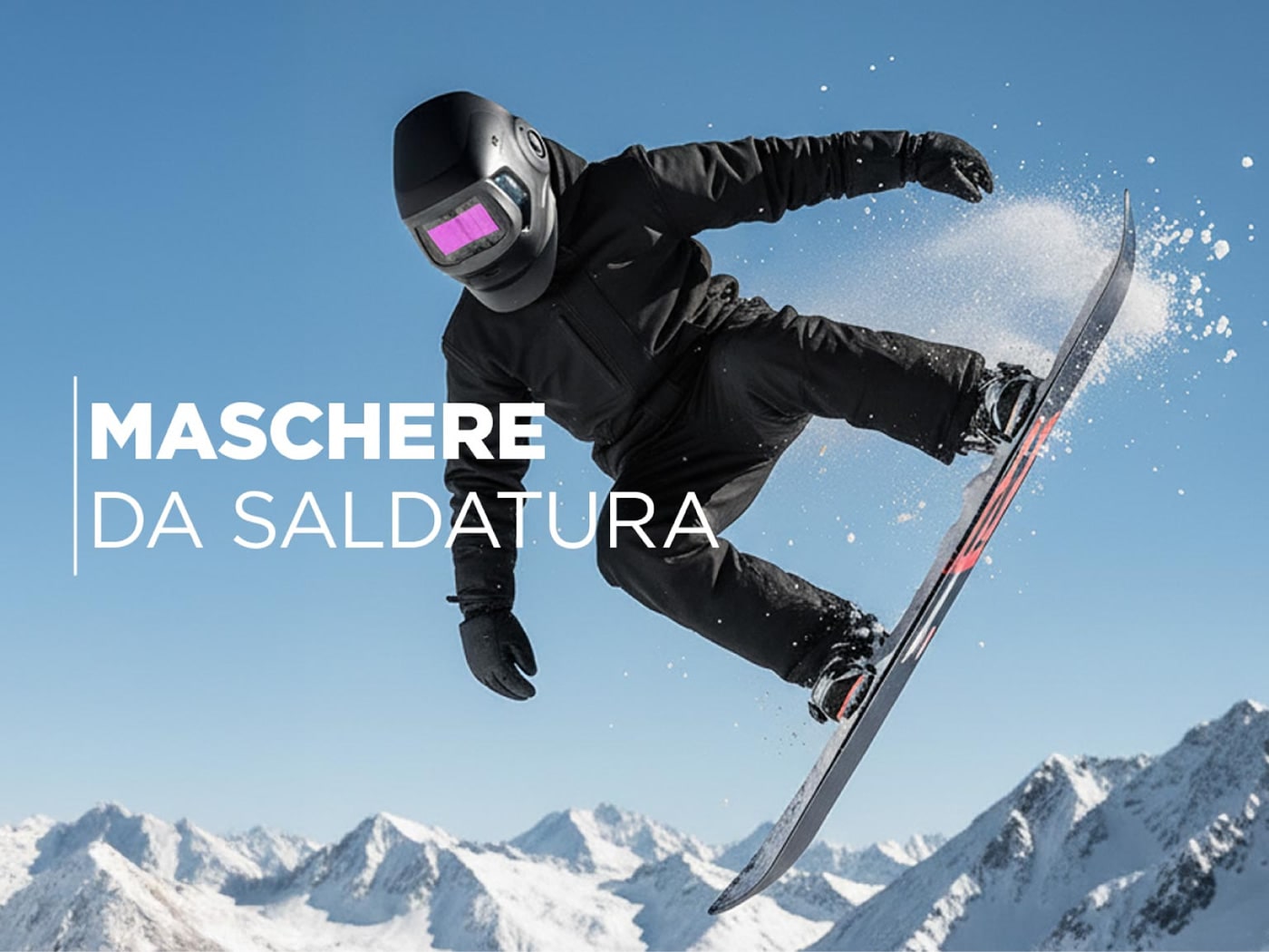 Offerte di fine anno su SaldaPro.it - Scopri la gamma di Maschere da Saldatura