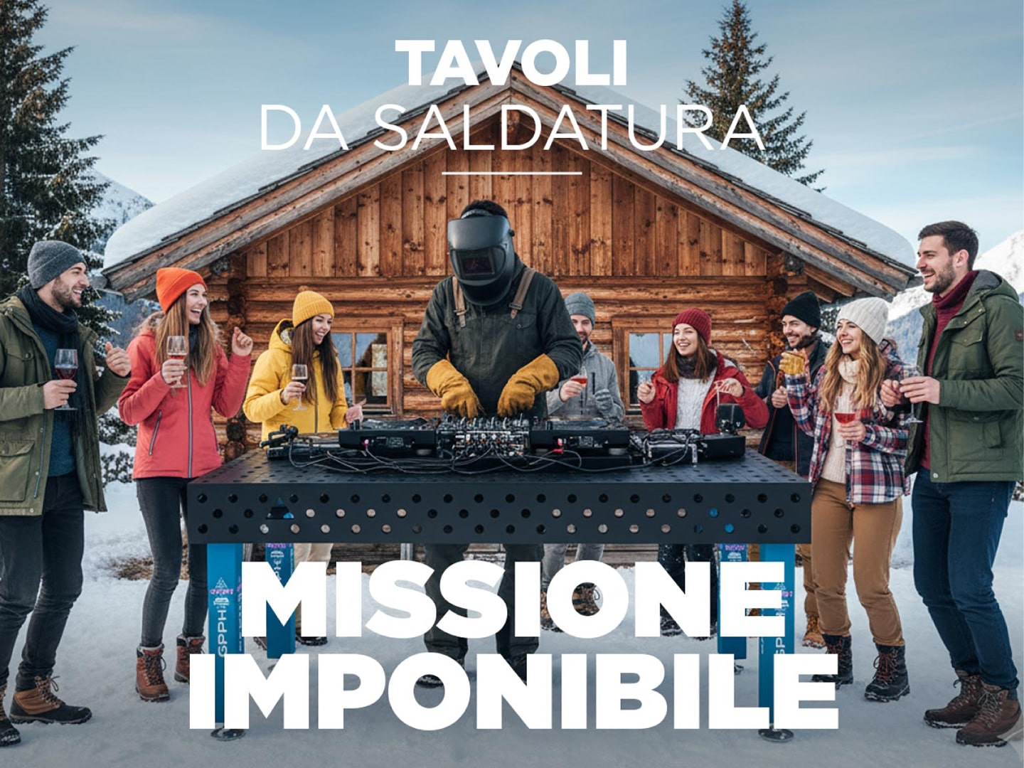 Offerte di fine anno su SaldaPro.it - Scopri la gamma di Tavoli da Saldatura Professionali