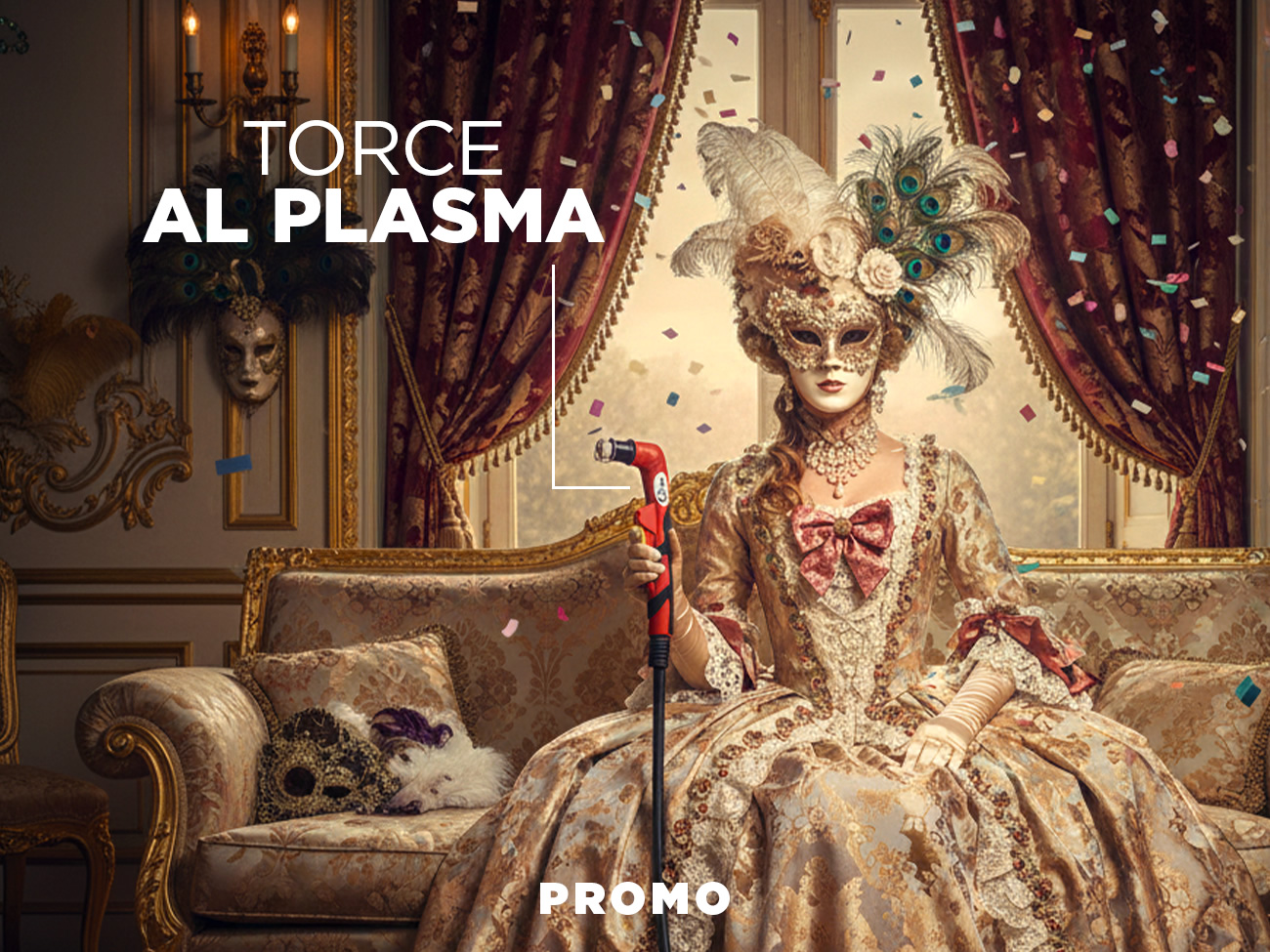 Promo di Carnevale su tutta la gamma di torce plasma | SaldaPro.it