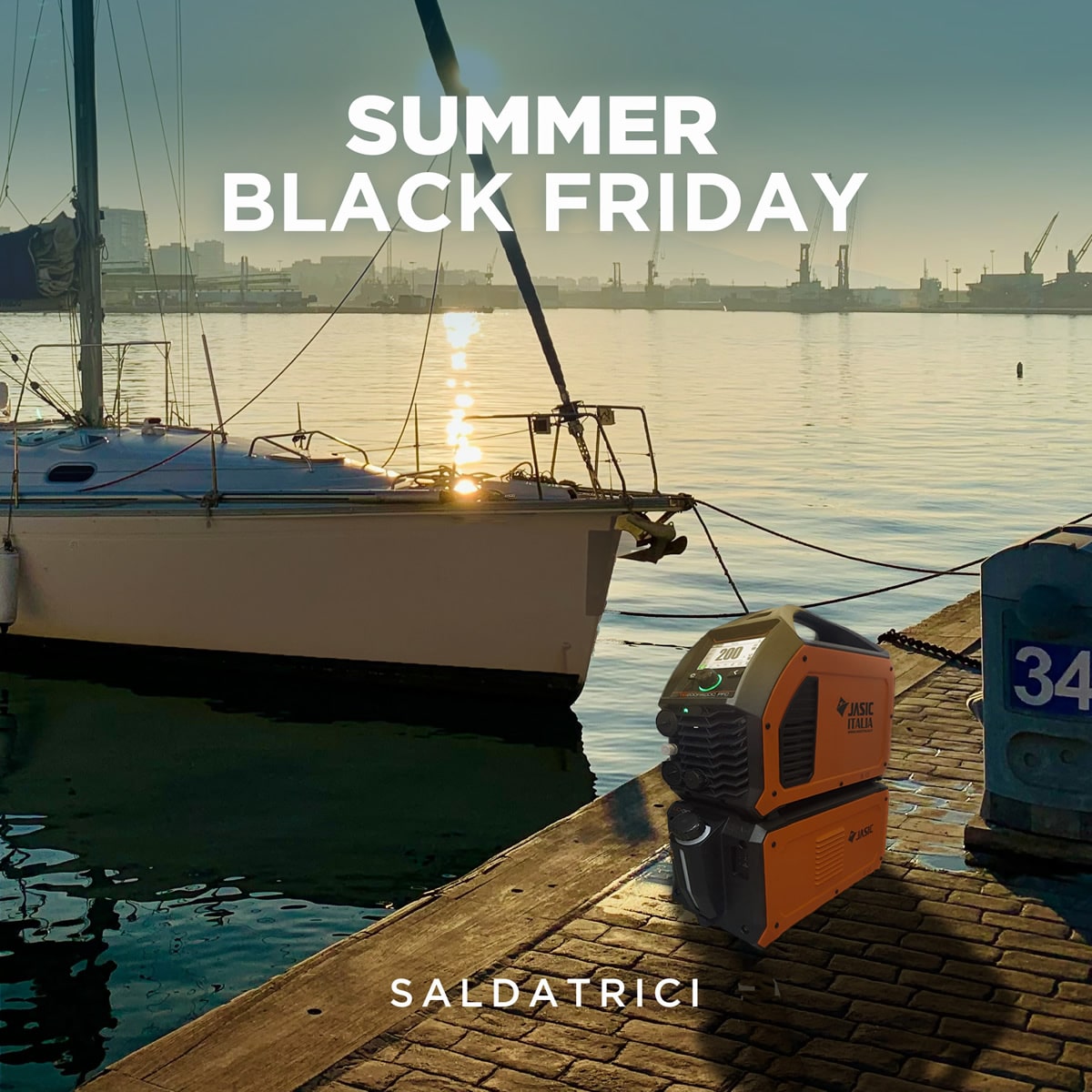 Promo e Sconti Black Friday Summer SaldaPro su tutta la Gamma di Saldatrici professionali