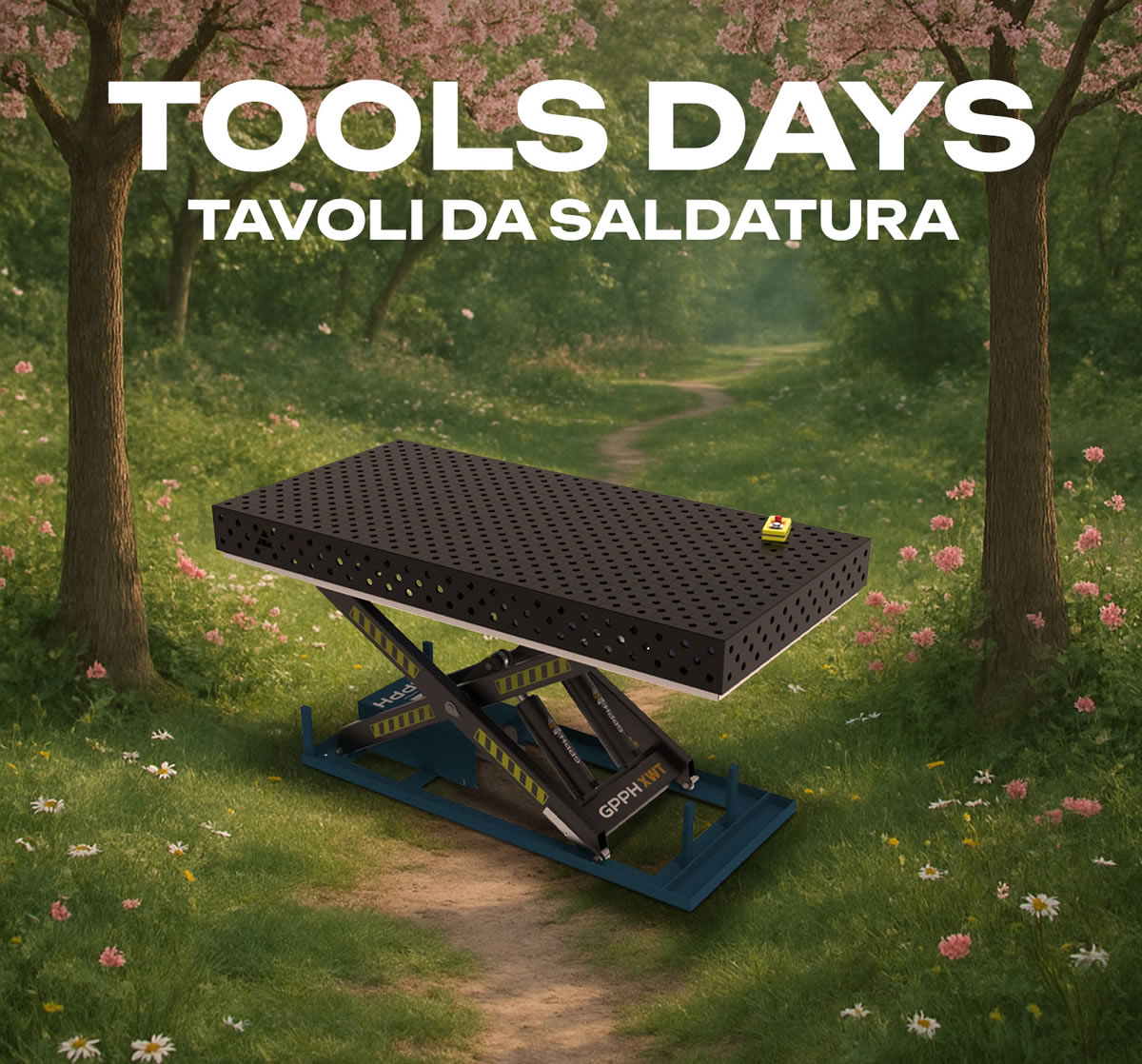 Promo e Sconti Tools Days SaldaPro su tutti i Tavoli da Saldatura