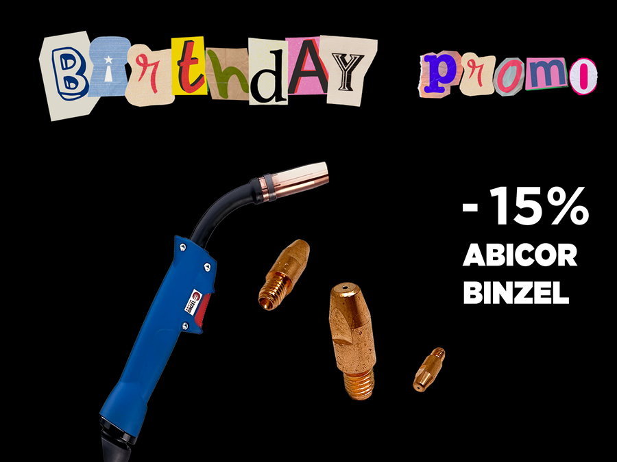 Promo Sconto 15% Abicor Binzel Compleanno 2024